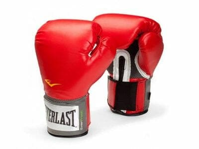 قفازات رياضية كاملة الأصابع Pro Style Red Training Gloves - EVERLAST
