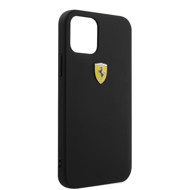 كفر لون أسود Ferrari Case for iPhone 12 Pro Max (6.7") - SW1hZ2U6MzE2NzY1