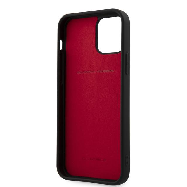كفر لون أسود Ferrari Case for iPhone 12 Pro Max (6.7") - SW1hZ2U6MzE2Nzgz