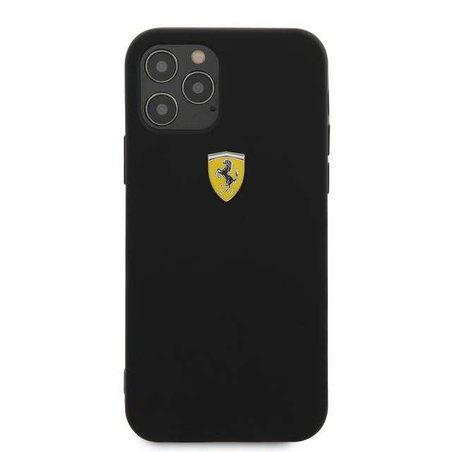 كفر لون أسود Ferrari Case for iPhone 12 Pro Max (6.7") - SW1hZ2U6MzE2Nzcx