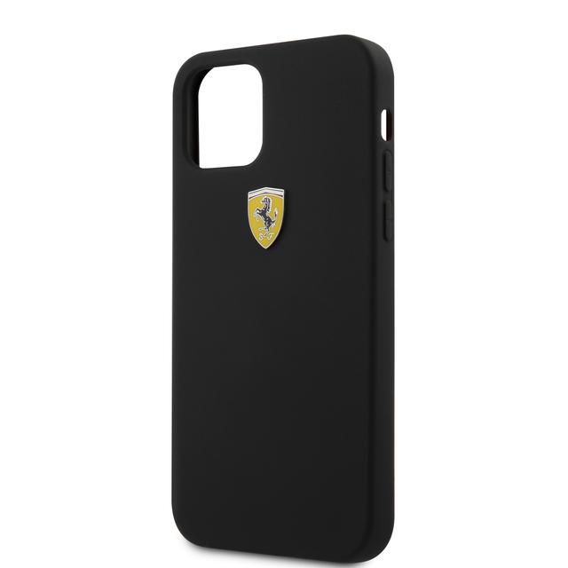 كفر لون أسود Ferrari Case for iPhone 12 Pro Max (6.7") - SW1hZ2U6MzE2Nzgx