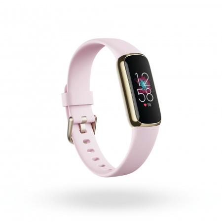 ساعة ذكية لون زهري فاتح Fitbit Luxe Fitness and Wellness Tracker
