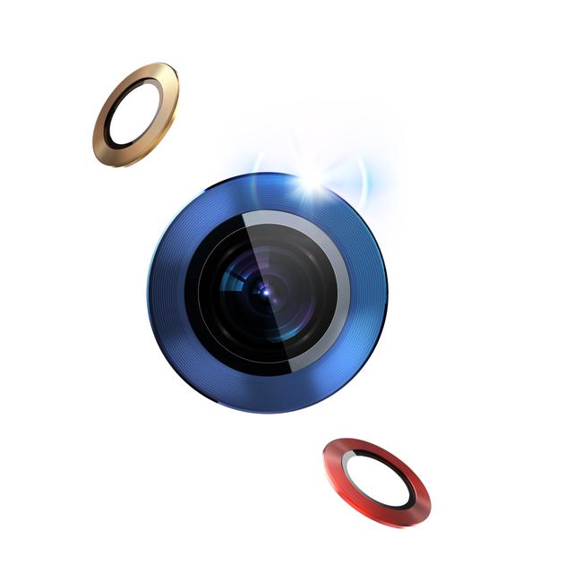 واقي عدسة الكاميرا ذهبي Anti-Glare Camera Glass Protector for iPhone 12 Pro Max من Green - SW1hZ2U6MzE1NzU3