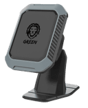 حامل جوال للسيارة مغناطيس 360 درجة أسود جرين ليون Green Lion Green Magnetic Black 360" Car Phone Holder