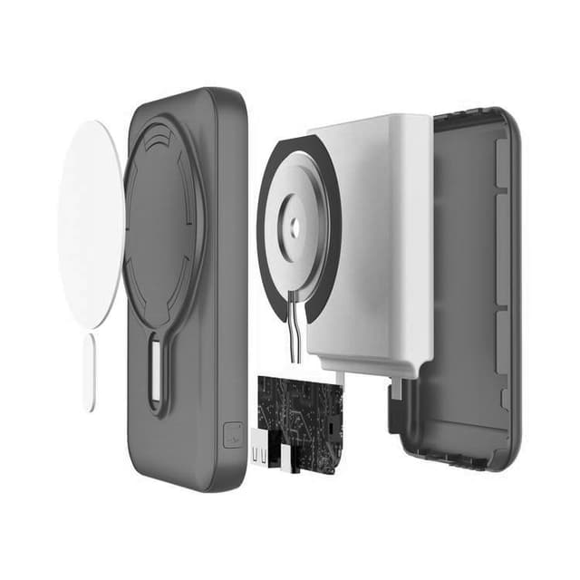 باور بانك بقوة 10000 مللي أمبير ( ماج سيف ) - أسود Green - Magsafe Power Bank