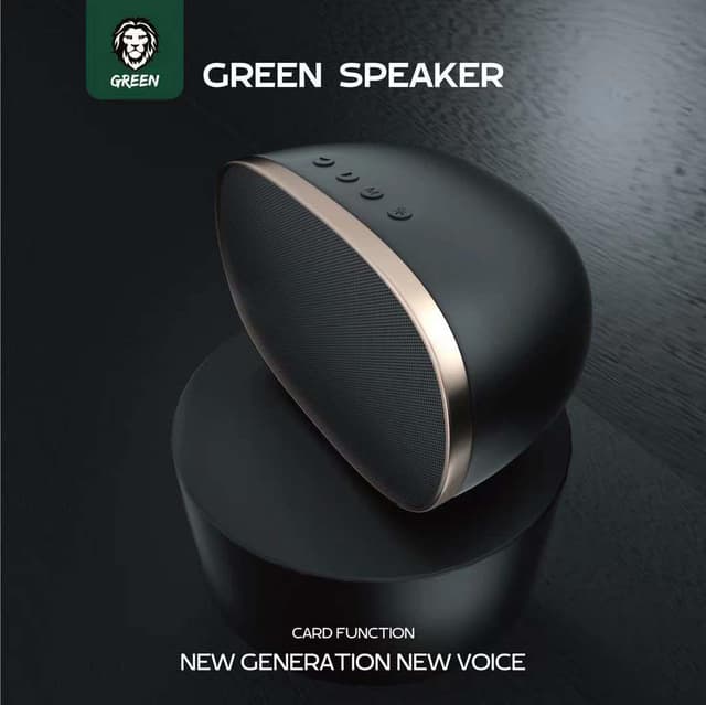 Green Lion Green Milan HiFi Smart Wireless Speaker - Black