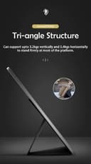 ستاند تابلت - أسود Green - Premium Leather Tablet Stand ( 9" - 12.9" )