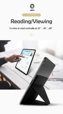 ستاند تابلت - أسود Green - Premium Leather Tablet Stand ( 9" - 12.9" )