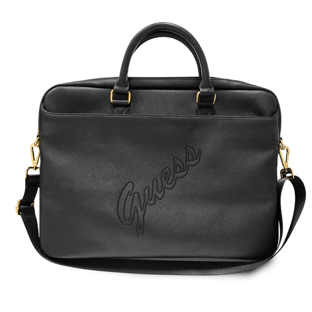 Order Guess PU Saffiano Script Computer Bag 15