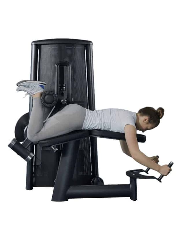 جهاز Lying Leg Curl لتمارين الرجل - Gym80