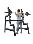 جهاز تمارين السكوات Squat Rack Without Barbell - Gym80 - SW1hZ2U6MzIxMzQ4