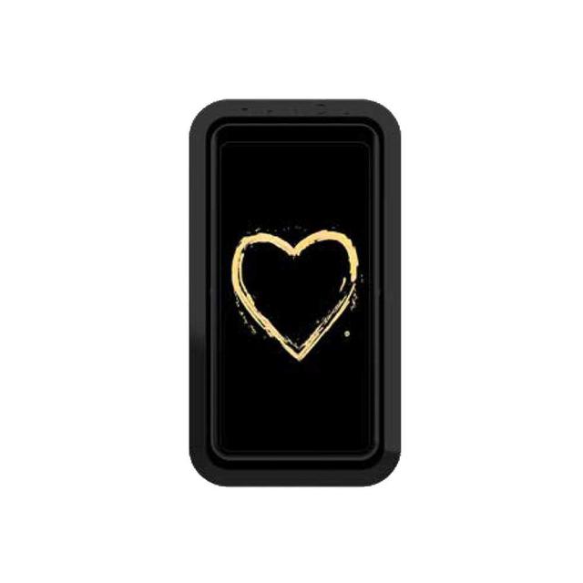 Handl Heart Phone Grip - Black/Gold - SW1hZ2U6MzEwMDI5