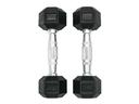 دامبل بوزن 2.5×2 كغ Rubber Coated Fixed Hex Dumbbell - Harley Fitness - SW1hZ2U6MzE5OTM5