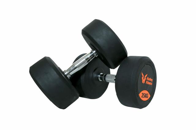 دامبل مستدير بوزن 25×2 كغ Dumbbells - Harley Fitness - SW1hZ2U6MzIyNDkw