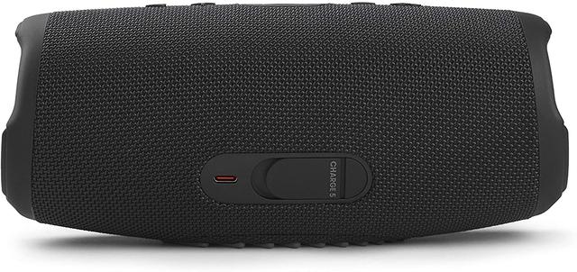 مكبر صوت لاسلكي مقاوم للماء مع بلوتوث أسود جي بي ال JBL Black Charge5 Splashproof Portable Bluetooth Speaker - SW1hZ2U6MzE4MTI0