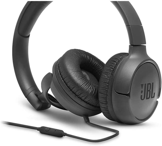 JBL T500 Wired On-Ear Headphones Black (Used)