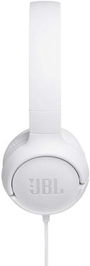 سماعات بلوتوث لون أبيض JBL T500 Wired On-Ear  Headphones - JBL - SW1hZ2U6MzA3Mzk5