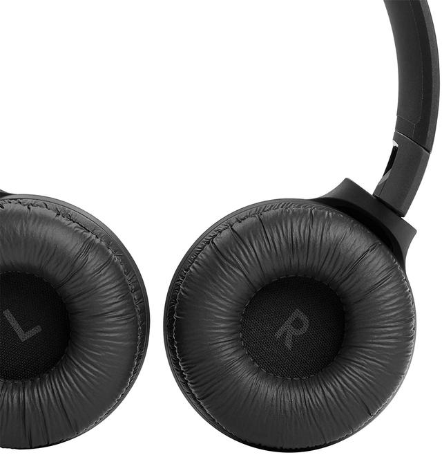سماعات بلوتوث قابلة للشحن لون أسود JBL T510 Wireless On-Ear Headphones - JBL - SW1hZ2U6MzA3Mzg5