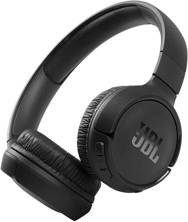 سماعات بلوتوث قابلة للشحن لون أسود JBL T510 Wireless On-Ear Headphones - JBL - SW1hZ2U6MzA3Mzc3