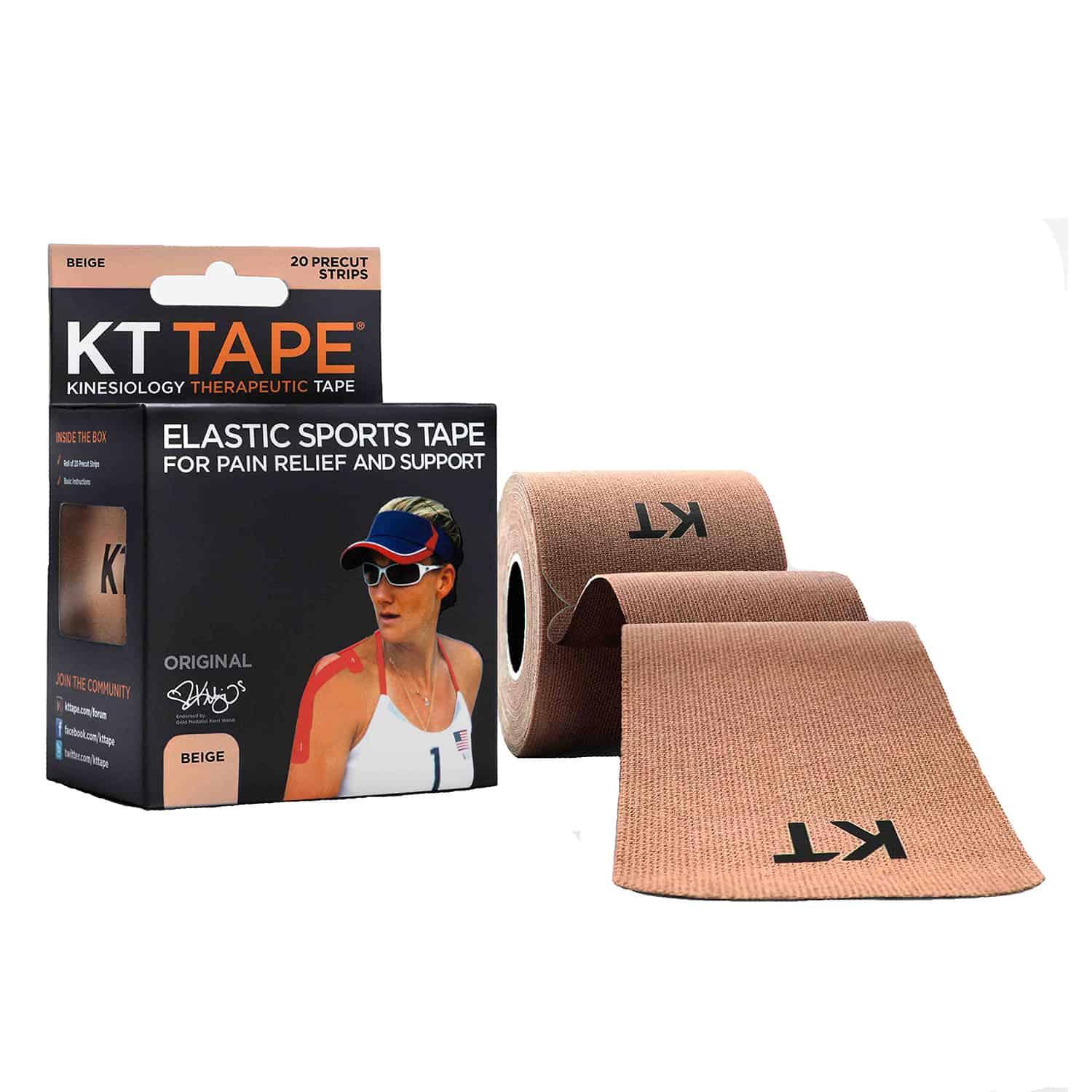 KT TAPE Original PreCut 20 Strips Beige