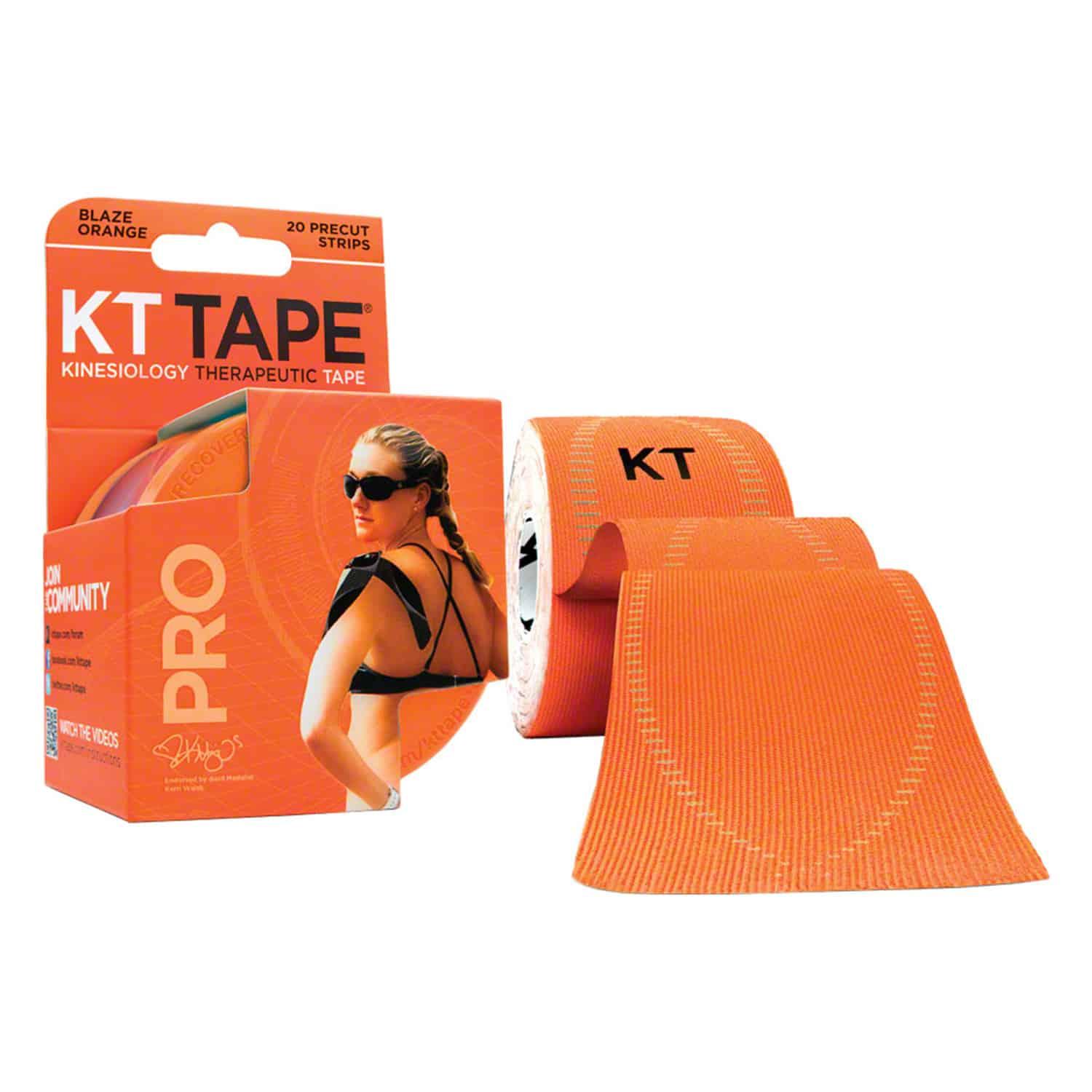 KT TAPE Pro Pre-Cut 20 Strip - Orange