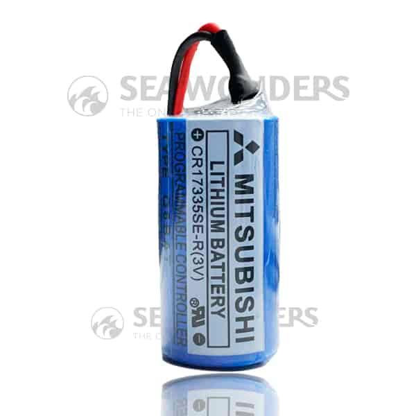 MITSUBISHI CR17335SE-R 3V LITHIUM BATTERY WITH PLUG - SW1hZ2U6MzIxNzYy