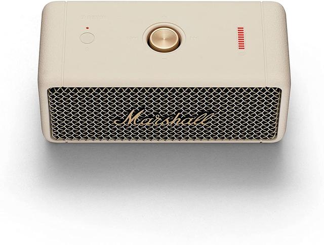 مكبر صوت بلوتوث لون بيج Emberton Compact Portable Wireless Speaker - Marshall - SW1hZ2U6MzE3NjA2