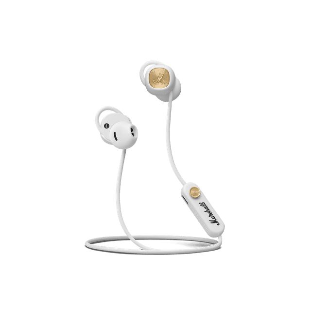 سماعات بلوتوث لون أبيض Minor II Bluetooth In-Ear Headphone - Marshall - SW1hZ2U6MzA5MDQx