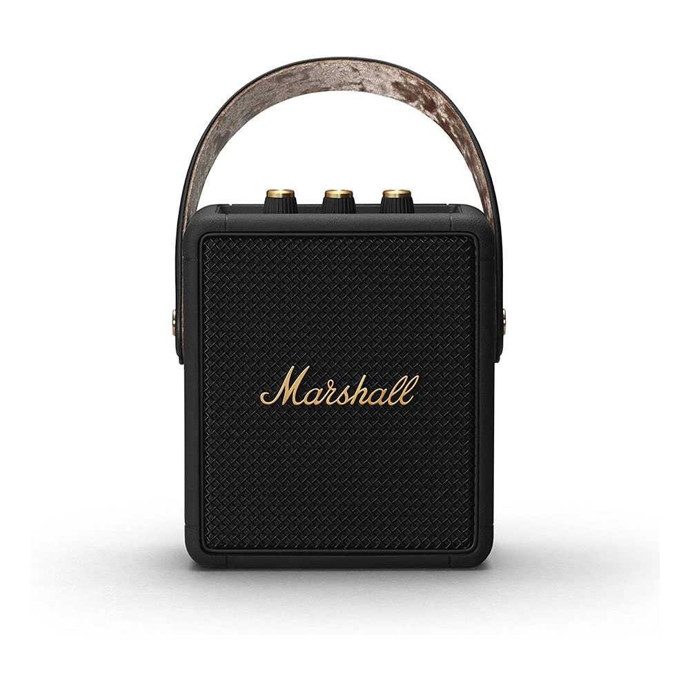 Marshall Stockwell 2 Wireless Stereo Speaker - Black/ Brass
