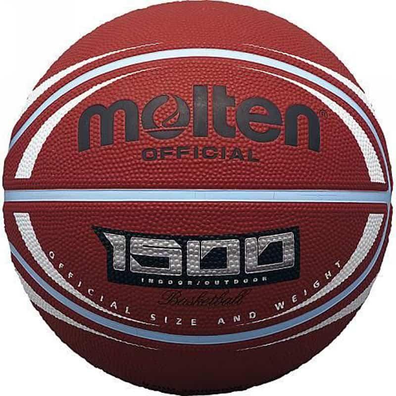 Molten Size7 Deep Chanel Brown, Blue, White & Sax Rubber Basketball