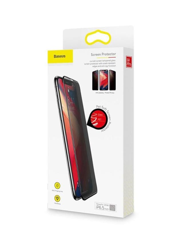 Baseus Tempered Glass Screen Protector For Apple iPhone Xs Max Black
