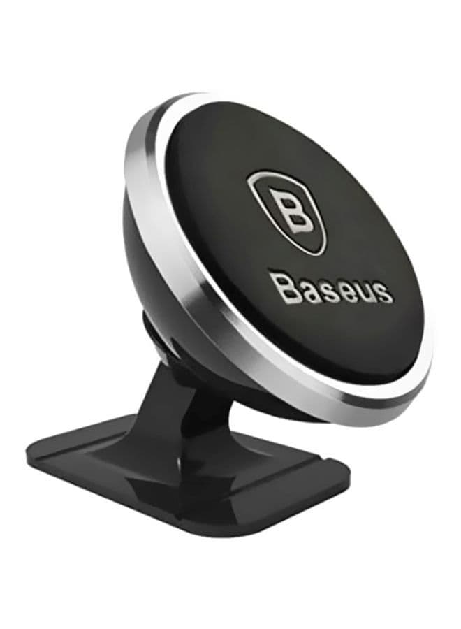 Baseus 360 Rotating Universal Magnetic Car Mobile Phone Holder Stand for iPhone 5s 6s 6 plus Silver