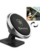 ستاند جوال مغناطيسي للسيارة Baseus 360 Rotating Universal Magnetic Car Mobile Phone Holder Stand for iPhone 5s 6s 6 plus - SW1hZ2U6MzI0ODY2