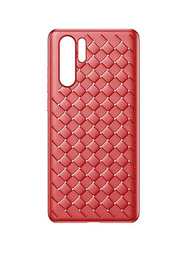 Baseus Weave Style Case Cover For Huawei P30 Red - SW1hZ2U6MzI4NTE5