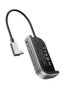 Baseus 6-In-1 Type-C To USB HUB Converter Adapter Deep Grey - SW1hZ2U6MzI1MTky