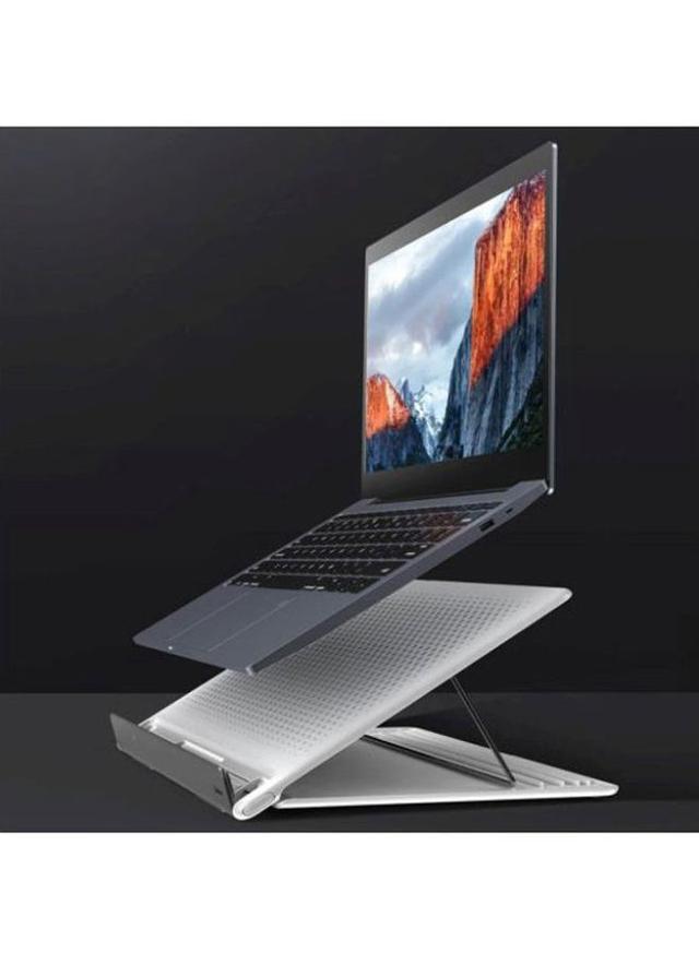 Baseus Portable Laptop Stand For Notebook MacBook Air Pro White/Grey - SW1hZ2U6MzI3MDI5