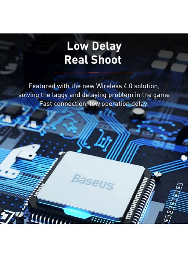 قبضة تحكم للجوالBaseus One-Handed Wireless Mobile Gaming Controller