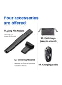 Baseus Rechargeable Handheld Vacuum Cleaner 65 W B-V002S Silver/Black