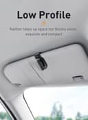 حامل النظارات Baseus Auto Car Sun Visor Sunglasses Clip Holder