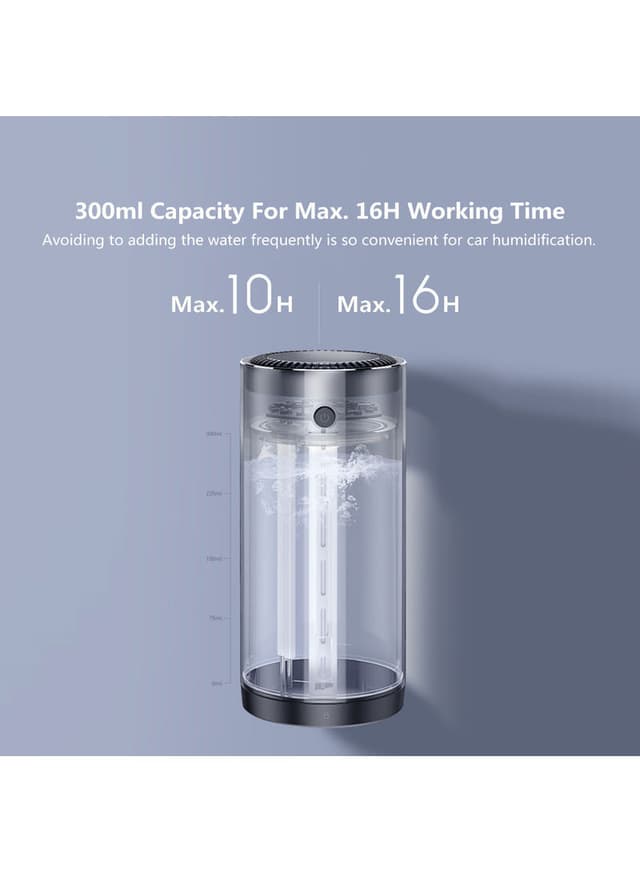 Baseus USB Ultrasonic Aromatherapy Diffuser Humidifier PAA1892DGY_P Grey