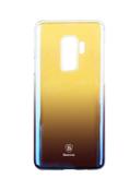 Baseus Protective Glaze Case Cover For Samsung Galaxy S9 Plus Yellow/Brown