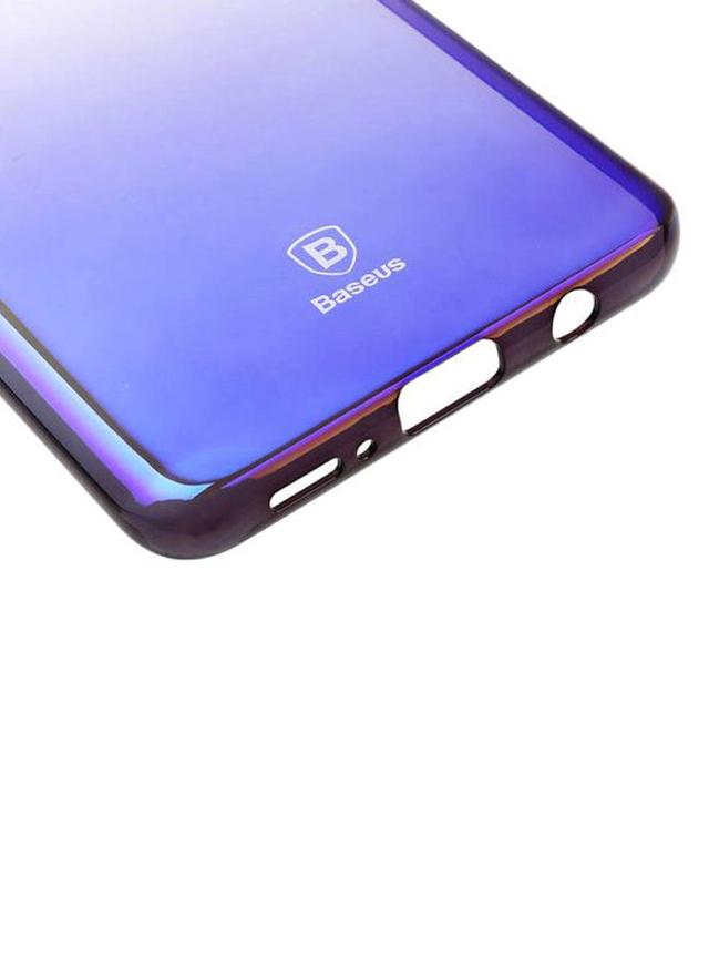 Baseus Protective Glaze Case Cover For Samsung Galaxy S9 Plus Yellow/Brown