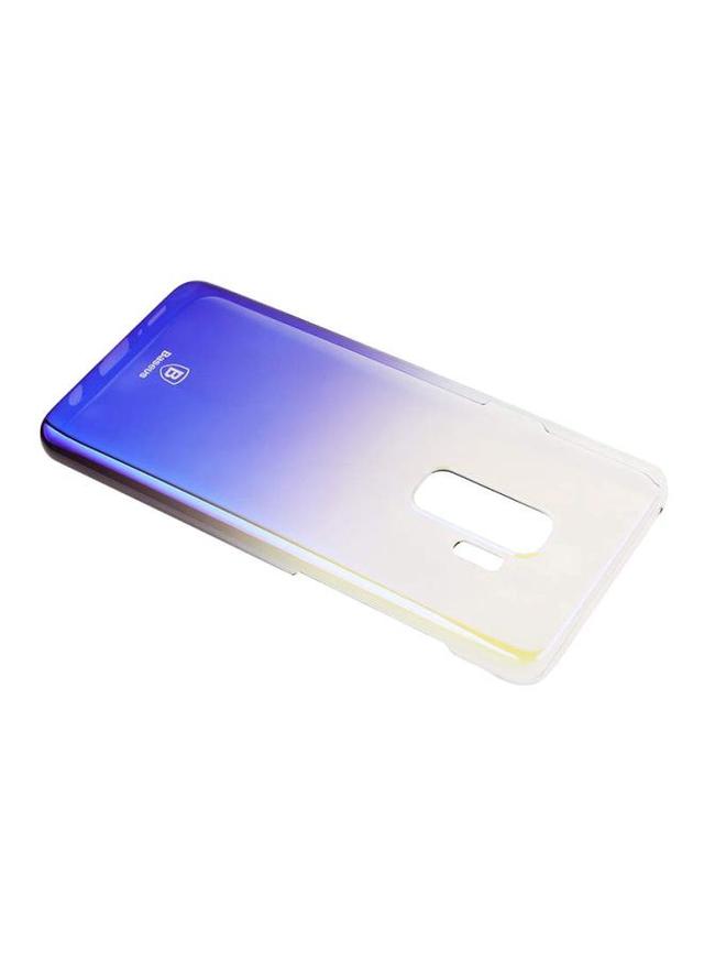 Baseus Protective Glaze Case Cover For Samsung Galaxy S9 Plus Yellow/Brown