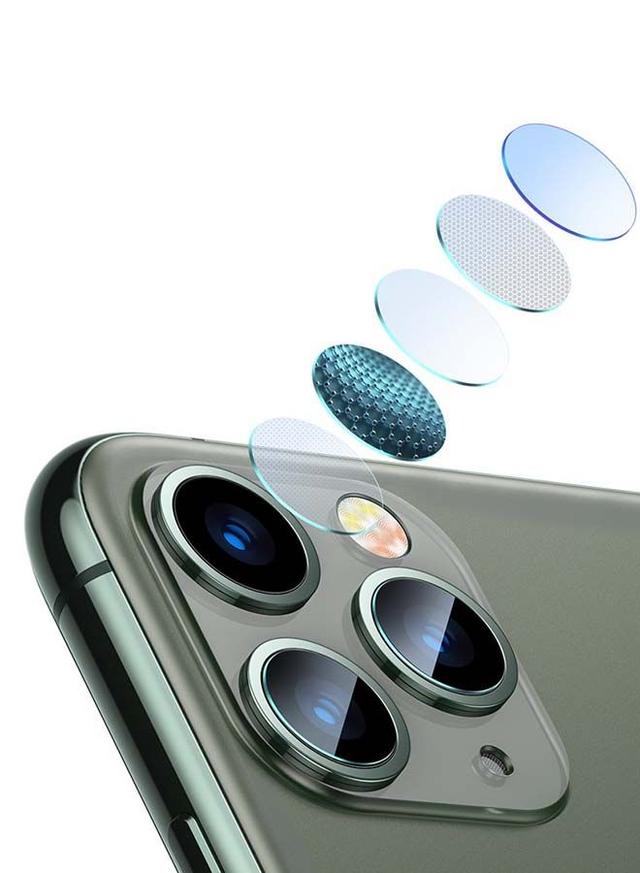 Baseus Gem Lens Film For iPhone 11 Pro/Pro Max Clear - SW1hZ2U6MzI2NDI4