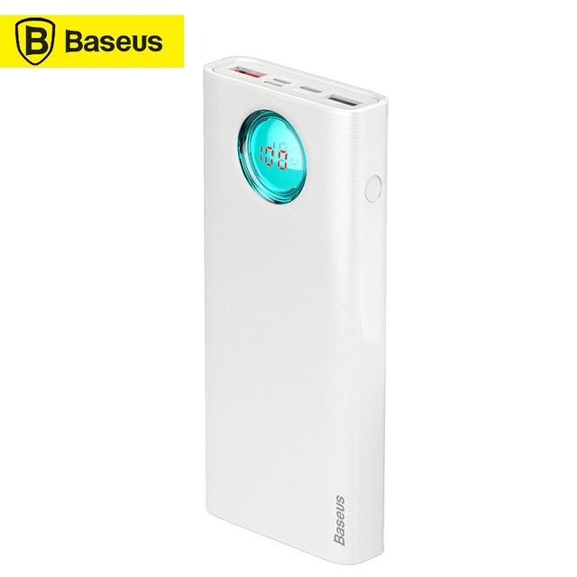 Baseus Portable Power Bank White - SW1hZ2U6MzI3MDUx