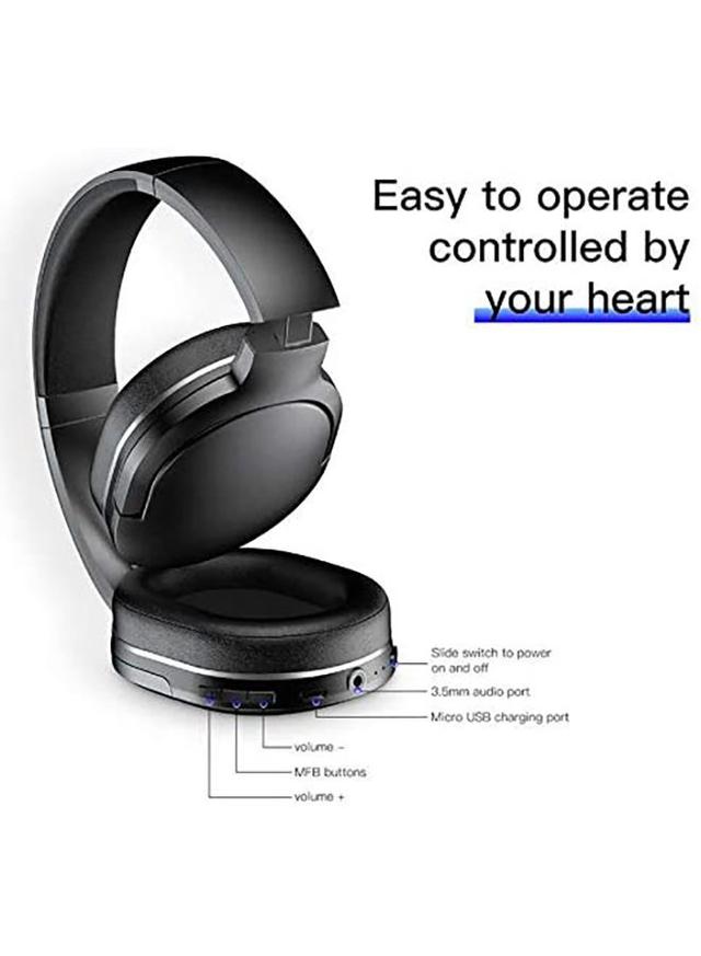 Baseus Encok D02 Wireless Bluetooth 5.0 Headphone Black - SW1hZ2U6MzI0Mzk3