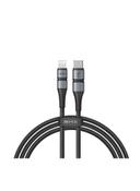 Baseus BMX Double-Deck MFi Certified Type-C To Lightning Cable 18W Black/Grey - SW1hZ2U6MzI1NTc3