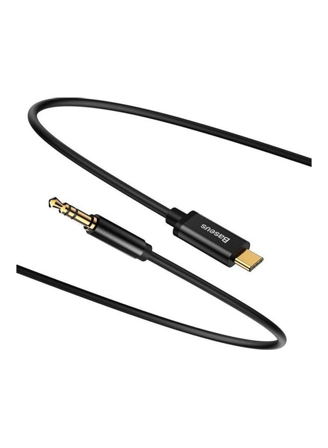 محول Type-C  إلى صوت 3.5مم Baseus Yiven Type-C Male To 3.5 Male Audio Cable
