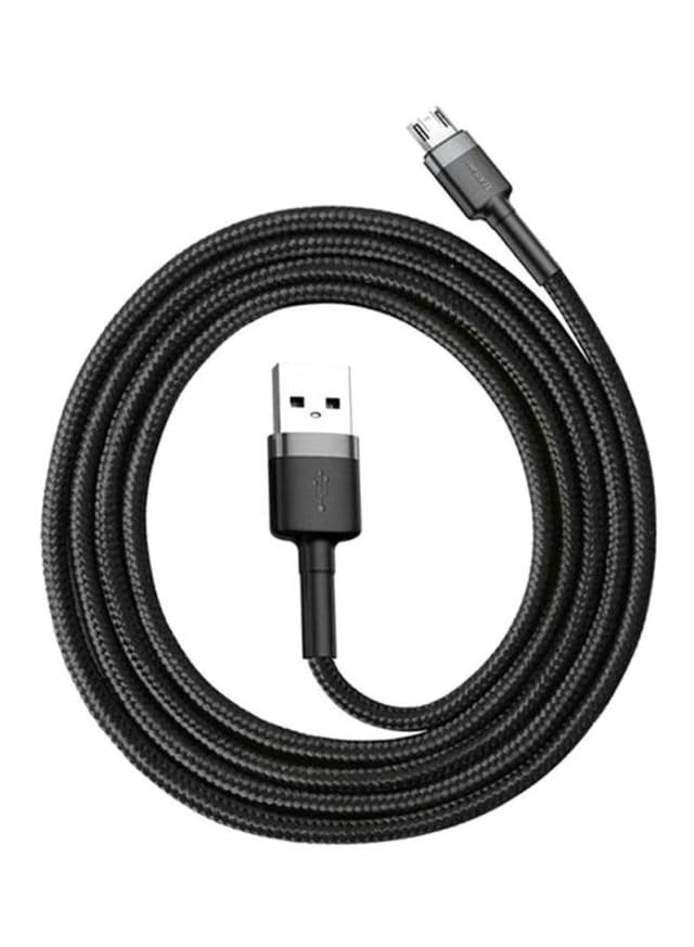 Baseus Cafule Cable USB For Micro 1.5A Black/Silver - SW1hZ2U6MzI1NjQ0