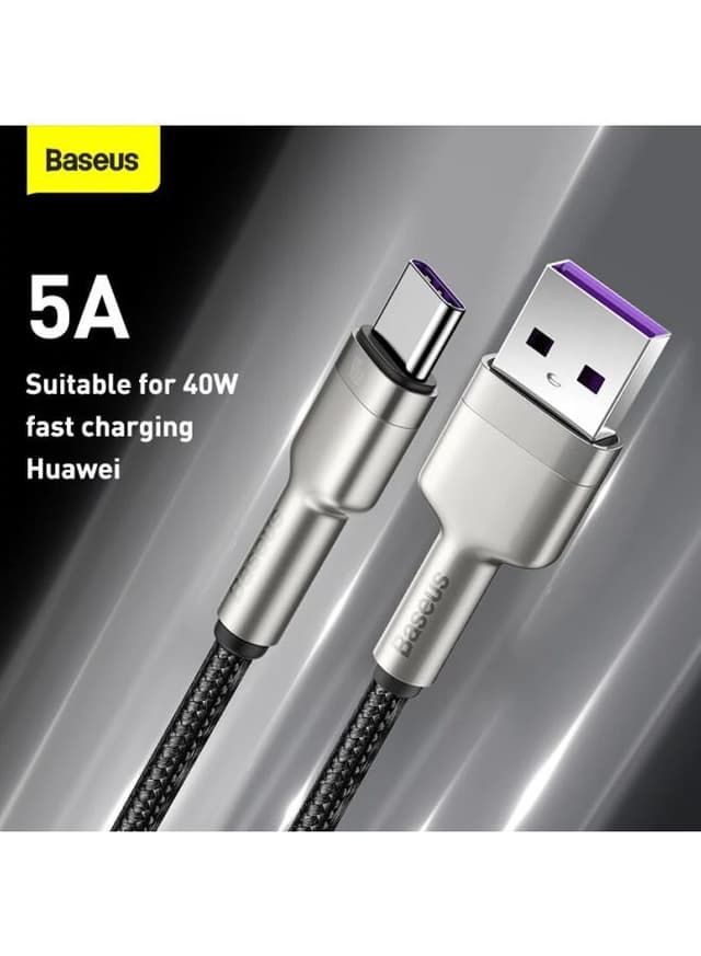 كيبل شحن هواوي Baseus Cafule Series Metal Data Cable For Huawei Phone